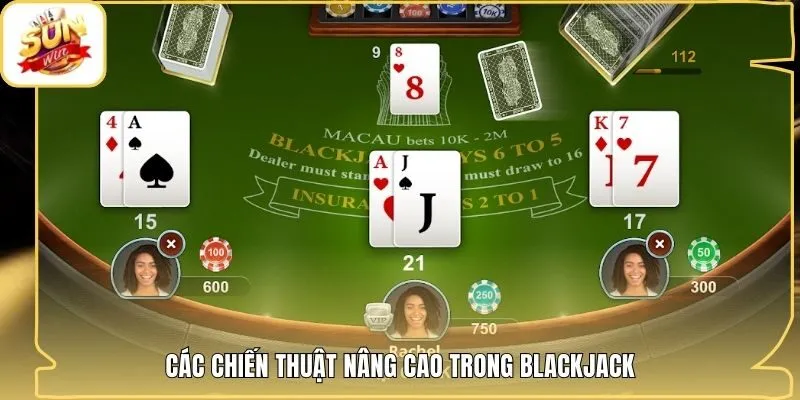 Các chiến thuật nâng cao trong blackjack