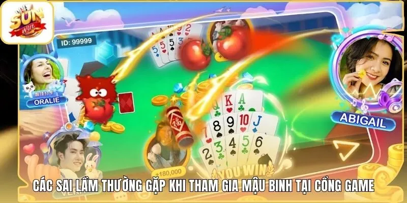 Các sai lầm thường gặp khi tham gia mậu binh tại cổng game