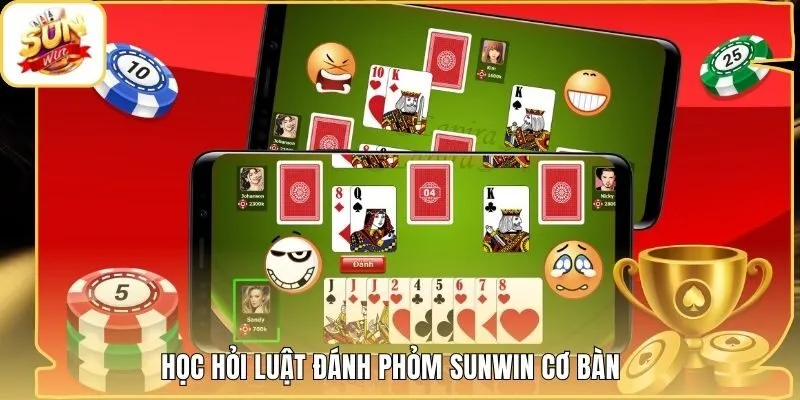 Học hỏi luật đánh phỏm Sunwin cơ bàn