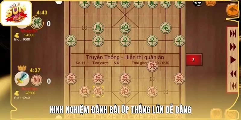 Kinh nghiệm đánh bài úp thắng lớn dễ dàng